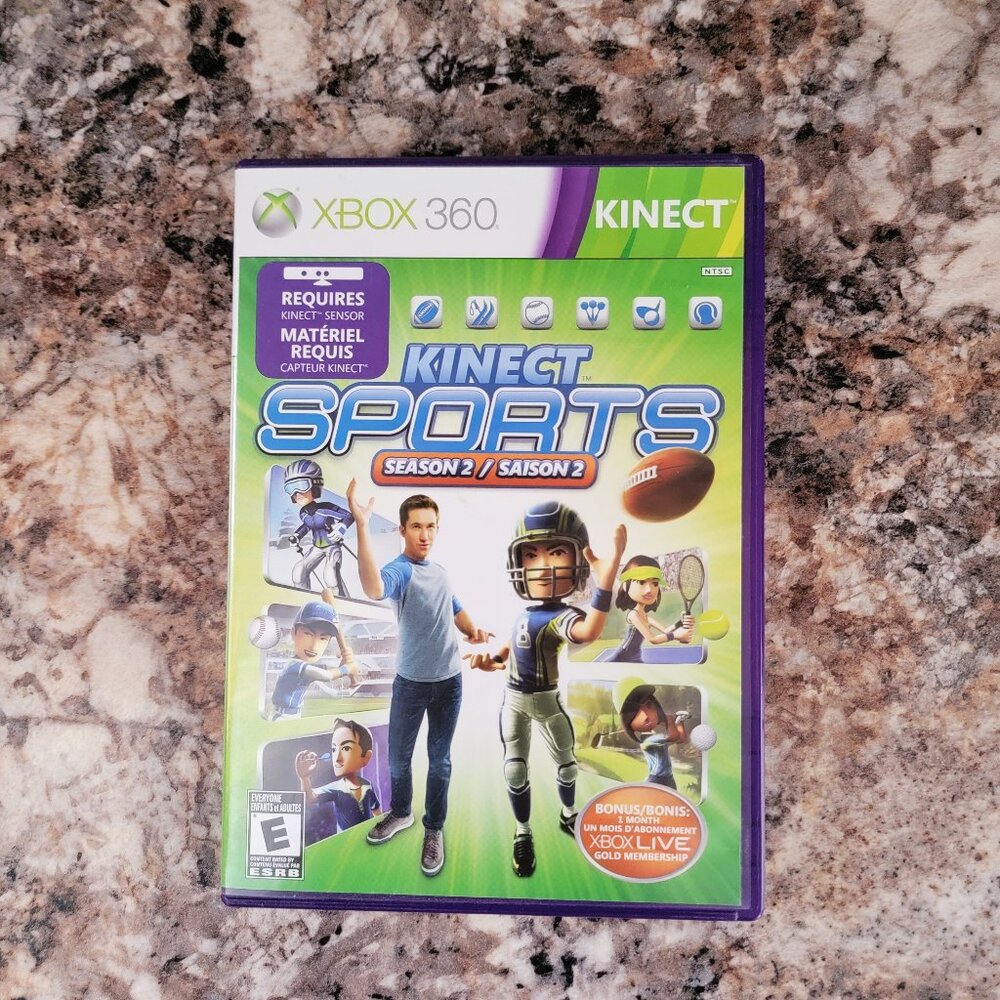 Xbox360 Kinect Sports Season 2 Video Game